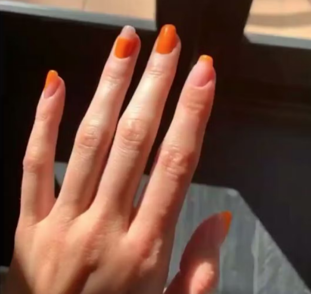 Kendal Jenner must have been inspired by candy corn with her 2021 set.