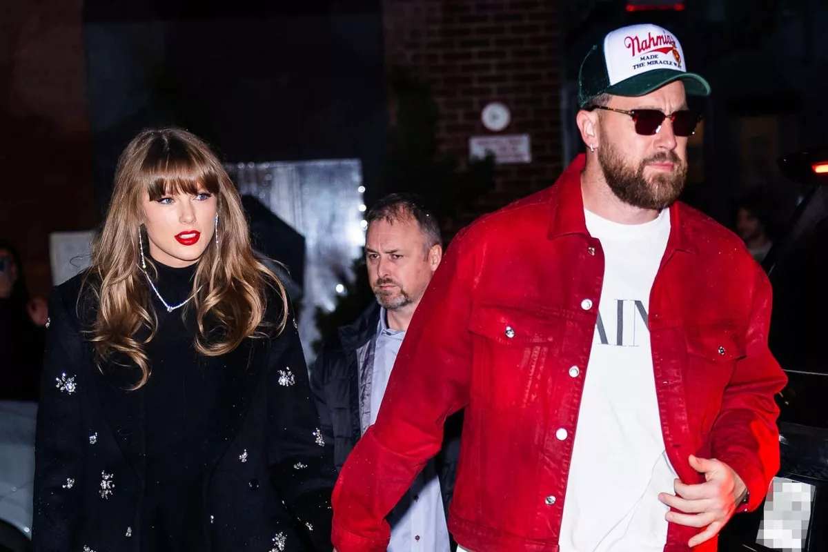 taylor swift and travis kelce photos