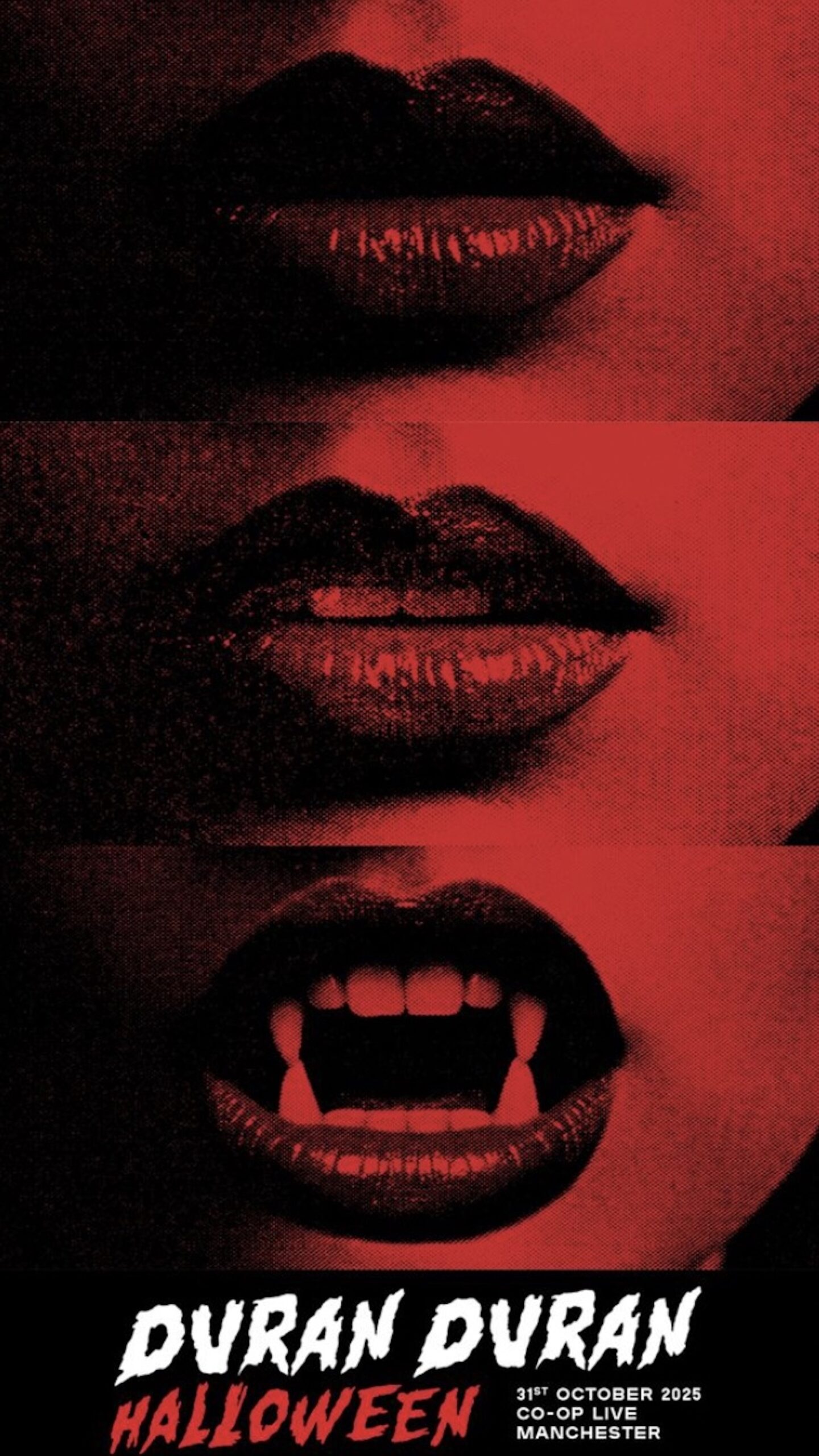 Duran Duran 'Danse Macabre' 2025 poster