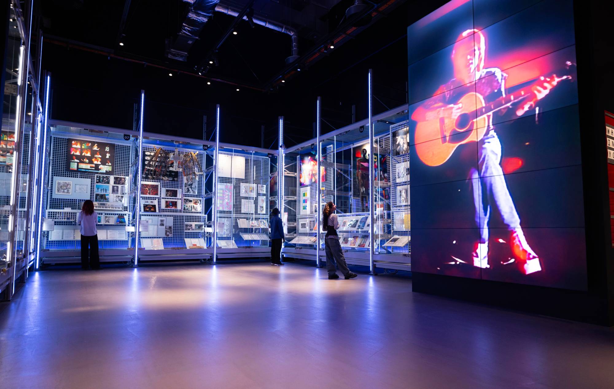 The David Bowie Centre at the V&A Storehouse, London. Credit: David Parry, PA Media Assignments
