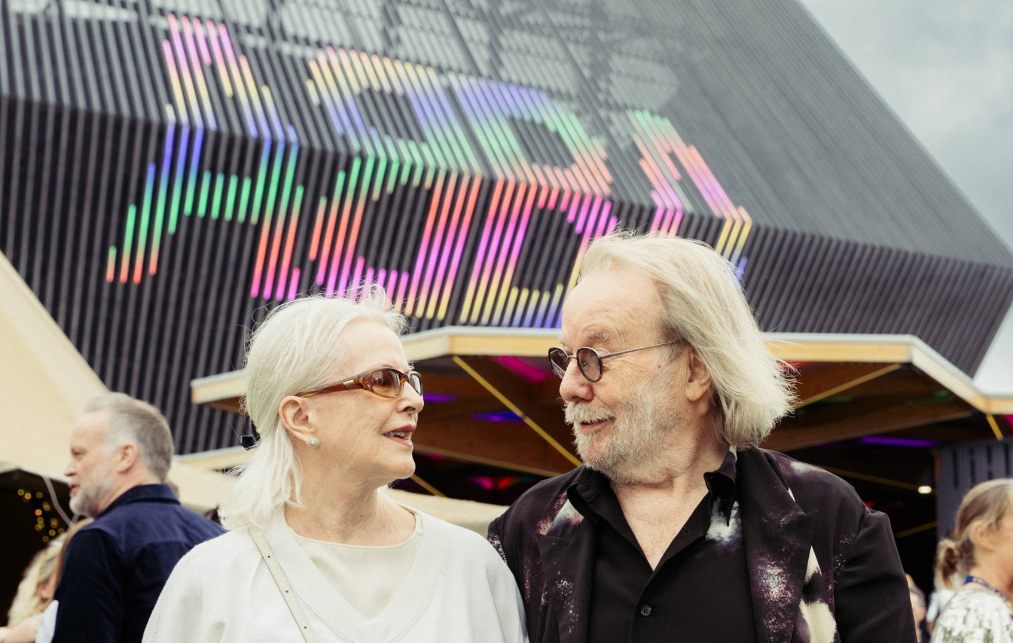 Benny Andersson and Anni-Frid Lyngstad at the third anniversary of ABBA Voyage. Credit: Press