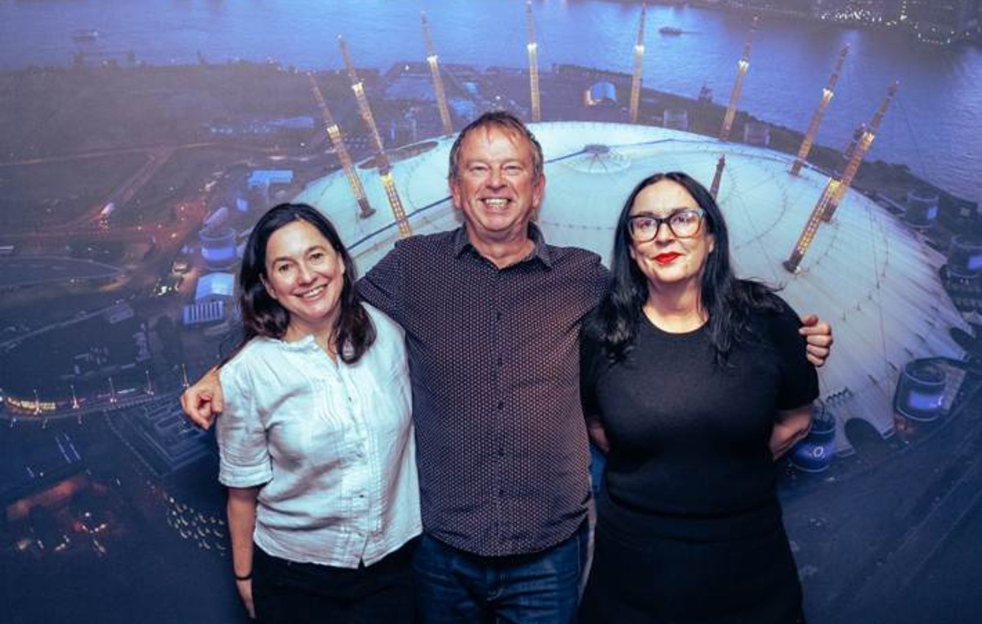 Emma Bownes Senior Vice President at AEG Europe, and Mark Davyd and Jane Beese of Music Venue Trust