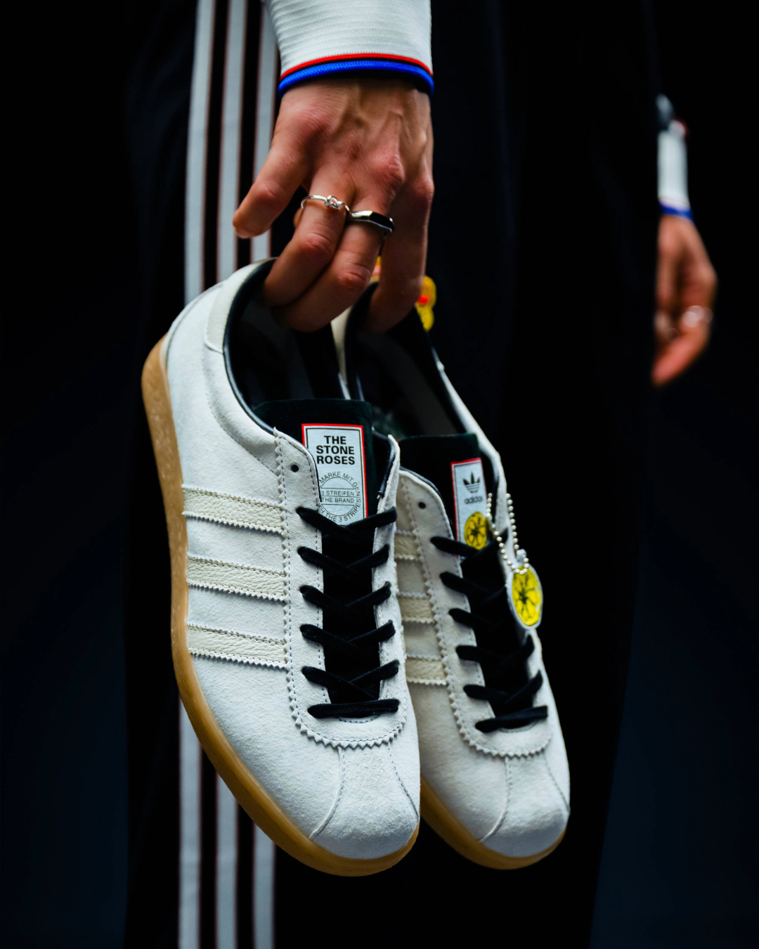 Manchester United x The Stone Roses trainers