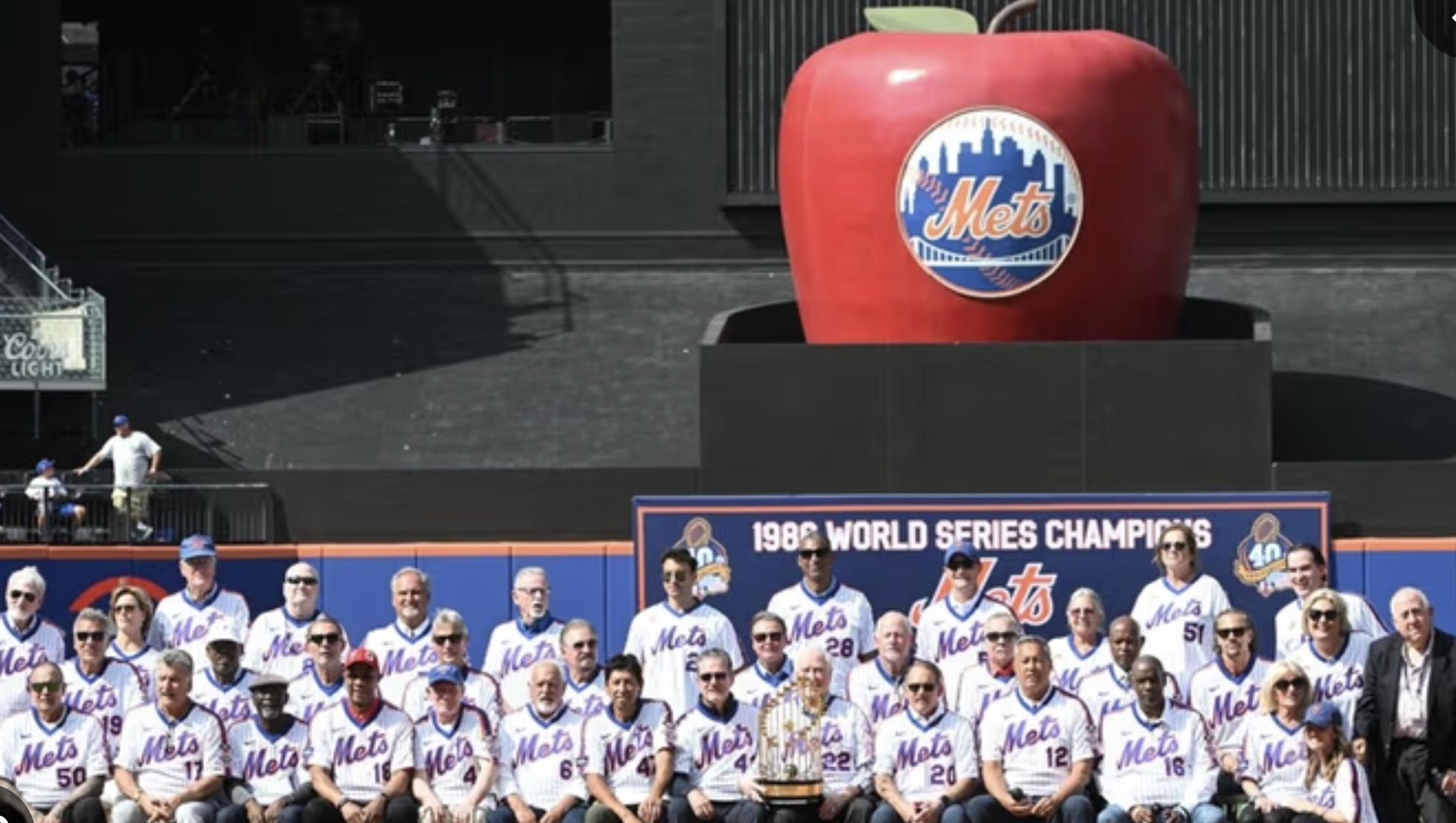 Mets Celebrate 40th Anniversary of 1986 World Series Team