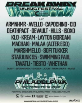 Breakaway Philadelphia Lineup